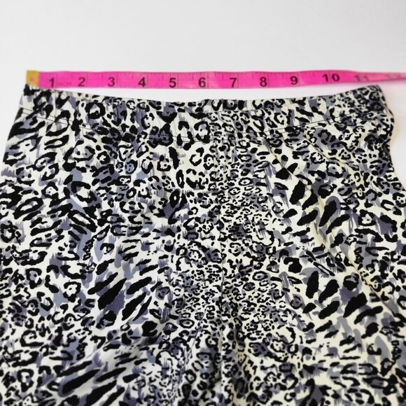 Black and White Animal Print Leggings Size S - Picture 4 of 8